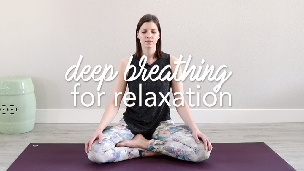 A person practicing deep breathing and meditation to reduce the Science Behind Stress and promote relaxation.