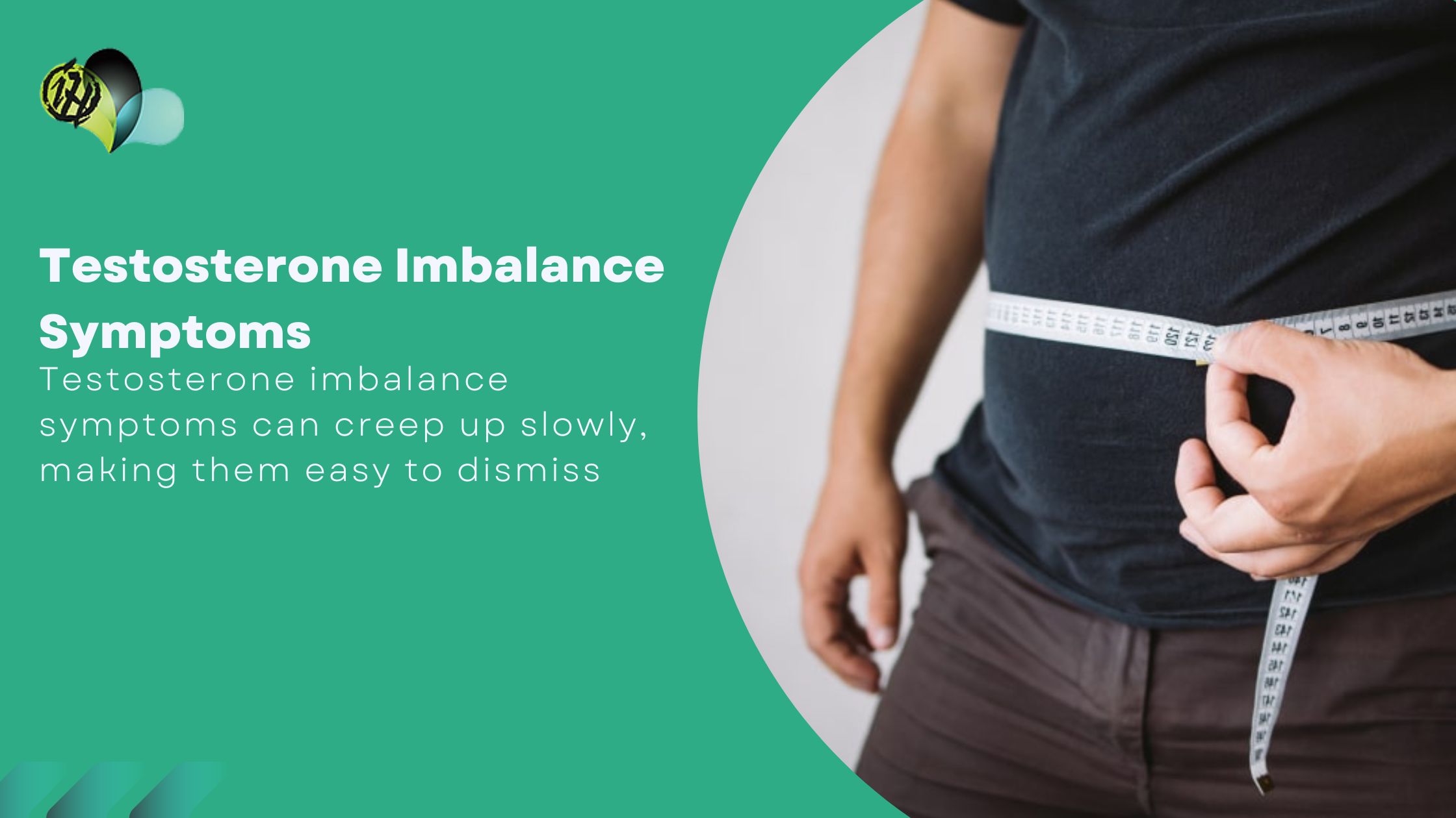 Middle-aged man consulting with an integrative health specialist about hormone imbalance, low testosterone symptoms, and natural treatment options for men’s hormone health.